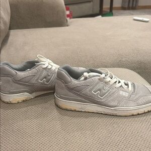 New Balance Men's Light Gray 550